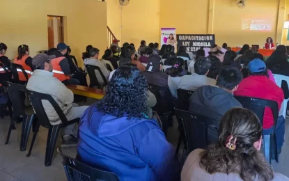Comenzó en Puesto Viejo la formación en Ley Micaela