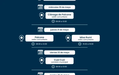 Comer en Casa: se realizará el operativo de entrega en Santa Catalina, Susques y Cusi Cusi