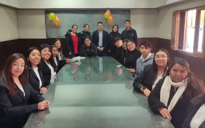 Recursos Hídricos puso en marcha un convenio por prácticas profesionales