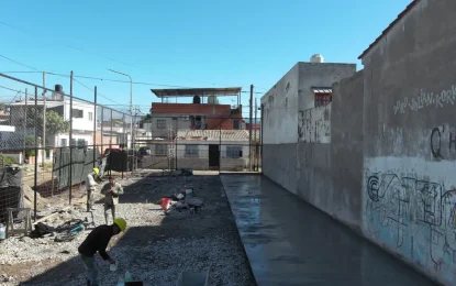 Arquitectura inició las obras en espacios para deportes