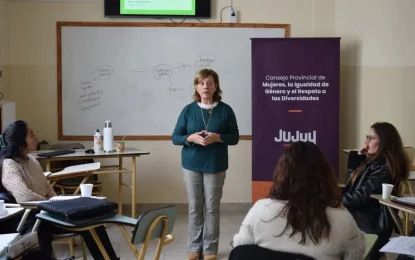 Continúa la capacitación para equipos profesionales del Consejo Provincial de Mujeres