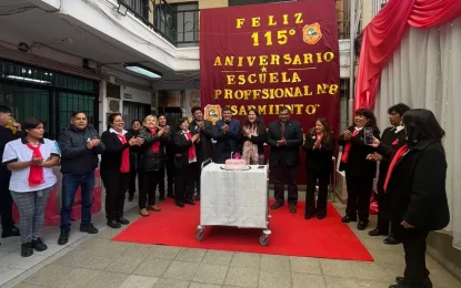 La Escuela Profesional N° 8 «Sarmiento» celebró 115 años de trayectoria educativa