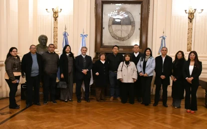 Conmemoraron el Día del Licenciado en Producción de Bioimágenes en Casa de Gobierno