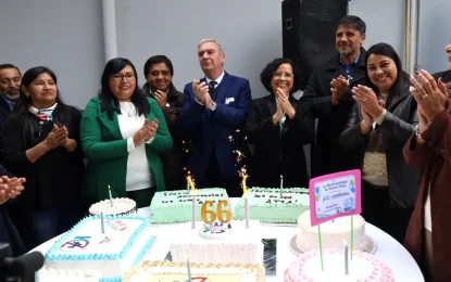 Manzur encabezó el acto por el 66° aniversario del Hospital Zabala