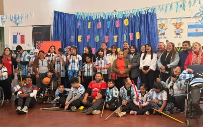 Reinauguración del Centro Deportivo, Social y Cultural para personas con discapacidad en Libertador General San Martín