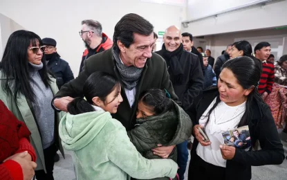 Sadir inauguró la Escuela Primaria N° 211 «Gendarmería Nacional» en Olaroz Chico
