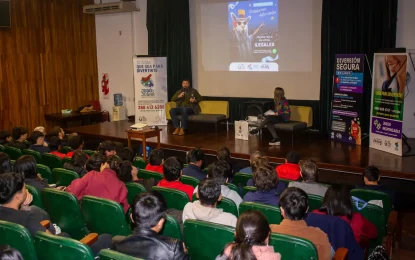 Matías Dalla Fontana brindó una disertación en el Encuentro Provincial sobre Juego Responsable y Prevención de Consumos Problemáticos
