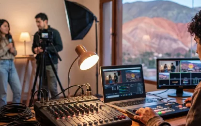 Inscripciones abiertas para la capacitación en producción y realización de streaming