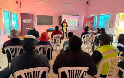 Dio inicio en Uquía la formación en Ley Micaela