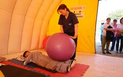 «Jujuy sin barreras» se despliega en Alto Comedero con servicios de Salud para personas con discapacidad