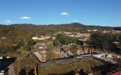 Las obras para el nuevo edificio de Hídricos están en plena ejecución