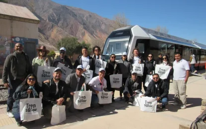 El Tren Solar recibió a periodistas especializados en turismo de toda Latinoamérica