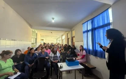 Inició la formación en Ley Micaela para personal de salud y la municipalidad de Yuto