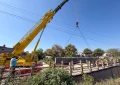 Puente Snopek: logro de etapa clave en las obras en Alto Comedero